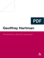 Romanticism After The Holocaust-Geoffrey Hartman PDF