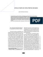 José Crisóstomo de Souza - Sobre Prática e Ponto de Vista Prático em Marx PDF