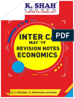 Inter Ca: Revision Notes