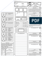 Hoja de Personaje en Español D&D 5e Picaro Mediano