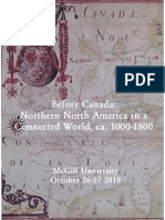 Before Canada Preliminary Conference Programme