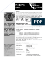 700 25 Spec Sheet