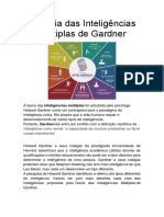 A Teoria Das Inteligências Múltiplas de Gardner