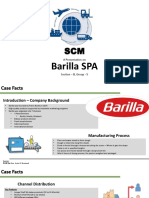 Barilla SPA: A Presentation On