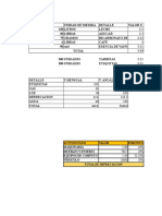 Trimestral Excel Sweet Coffee Balances