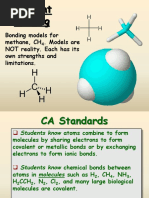 Bonding Models For Methane, CH - Models Are NOT Reality. Each Has Its Own Strengths and Limitations