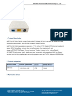 PTF2351 1GE GEPON Dual ONU Datasheet