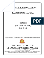 Ica & HDL Simulation Lab