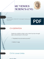 Chronic Venous Insufficiency - (Cvi)