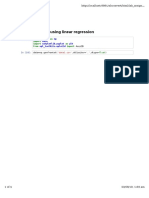 Problem 6 Analysis of Data1 Using Linear Regression