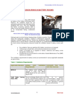 Risk Note On Explosion Risks in Battery Rooms PDF