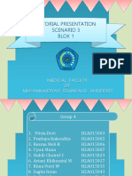 Tutorial Presentation Scenario 3 Blok 1: Medical Faculty OF Muhammadiyah Semarang University