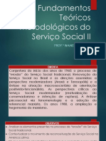 Aula 1 - Apresentação Fundamentos Teóricos Metodológicos Do Serviço Social II