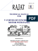 099 V Curves of Syn Motor With Elect Loading Dol Starter Without Excitor