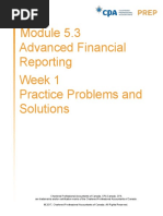 Module 5.3 Advanced Financial Reporting