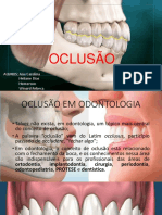 Trabalho Sobre Oclusão