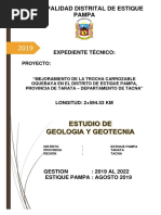 Estudio de Geologia y Geotecnia