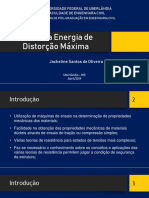 Teoria Da Energia de Distorção Máxima