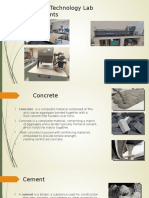 Concrete Technology Lab Experiments: by A1 Batch