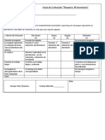 Pauta de Evaluación Maqueta