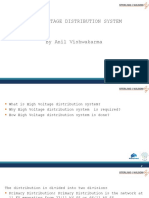 High Voltage Distribution System