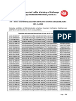 Notice On CEN 1-18 DV Block 22.08.19