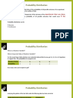 Probability Distribution