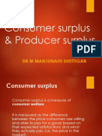 Consumer & Producer Surplus