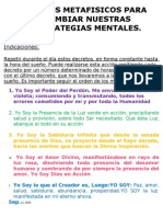 5.-Decretos Metafísicos para Cambiar Nuestras Estrategias Mentales