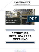 Estrutura Metálica para Mezanino