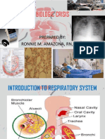 Biologic Crisis: Prepared By: Ronnie M. Amazona, RN, Man