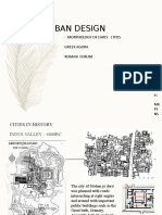 Urban Design: - Morphology of Early Cities - Greek Agora - Roman Forum