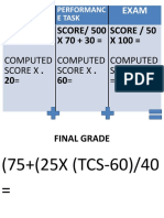 SCORE/ 195 X 70 + 30 SCORE/ 500 X 70 + 30 Score / 50 X 100