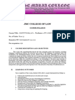 Syllabus in Constitutional Law 1 (SY 2019-2020)