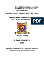 RGMCET EEE R15 Syllabus Book PDF