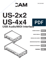 Tascam Manual Us 2x2