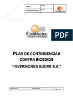 Plan de Contingencias Contra Incedios