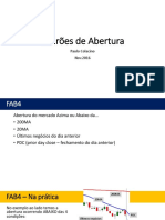 Padrões de Abertura - FAB4 PDF