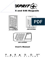 616, 636 and 646 Keypads: User's Manual