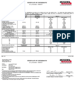 Q1 Lot Number: 15888757: Certificate of Conformance