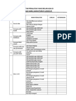 Daftar Peralatan Yang Belum Ada Di Rsud Karel Sadsuitubun Langgur