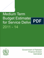 FederalMediumTermBudgetEstimates2011 14 PDF