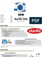 Barilla SPA: A Presentation On