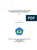 Pemetaan Dan Analisis Penurunan Permukaan Tanah Dengan Interferometry Synthetic Aperture Radar Time Series Di Lapangan Panasbumi Ulubelu