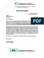 Carta de Cobros Cosco