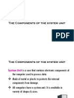 The Components of The System Unit