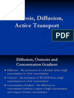 Osmosis, Diffusion, Active Transport