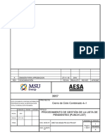 3957-00-00ge-Pr-Co-Pr-007 Procedimiento de Gestión de La Lista de Pendientes (Punch List)