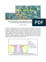 Supergene Enrichment - How Natural Processes Have Transformed Low-Grade Copper Mineralization Into Economic Ores