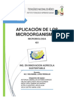 Aplicacion de Los Microorganismos